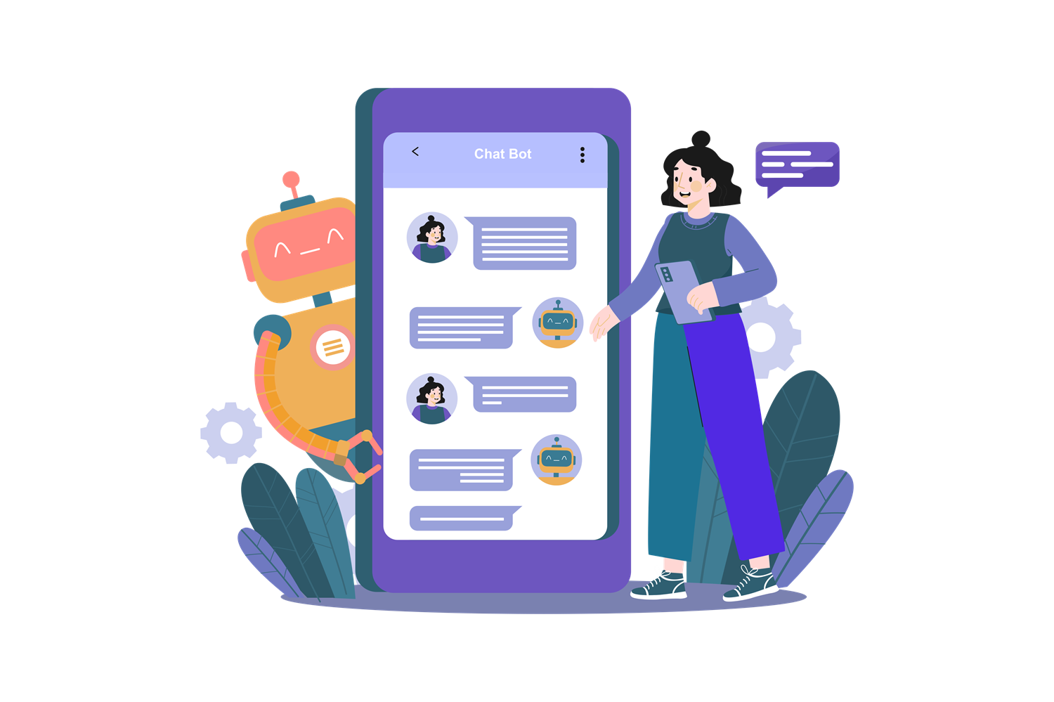 Guide To  Create High-Converting B2B Chatbots: With Real Examples